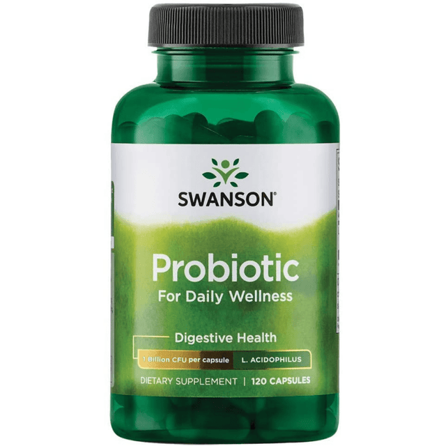 Swanson Probiotic - 120 Cápsulas - Haz Tu Pedido
