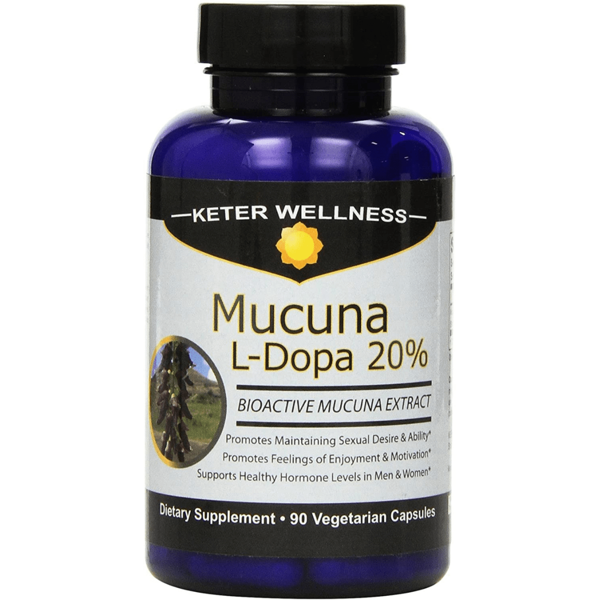 Keter Wellness Mucuna - 90 Cápsulas Vegetarianas - Haz Tu Pedido