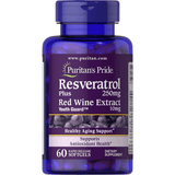 Puritans Pride Resveratrol - 60 Cápsulas Blandas - Haz Tu Pedido