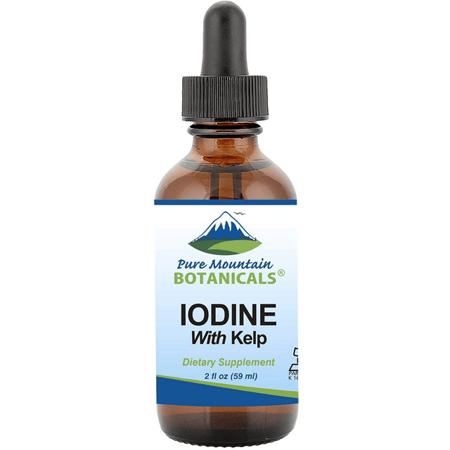 Pure Mountain Botanicals Iodine with  Kelp - 59 ml - Haz Tu Pedido
