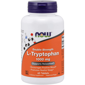 NOW Foods L-Tryptophan - 60 Tabletas - Haz Tu Pedido