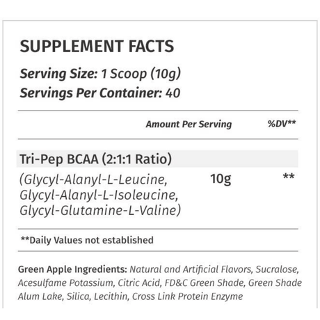 Metabolic Nutrition TRIPEP Aminoácidos - 400 g - Haz Tu Pedido