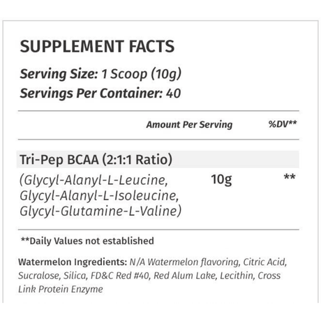 Metabolic Nutrition TRIPEP Aminoácidos - 400 g - Haz Tu Pedido