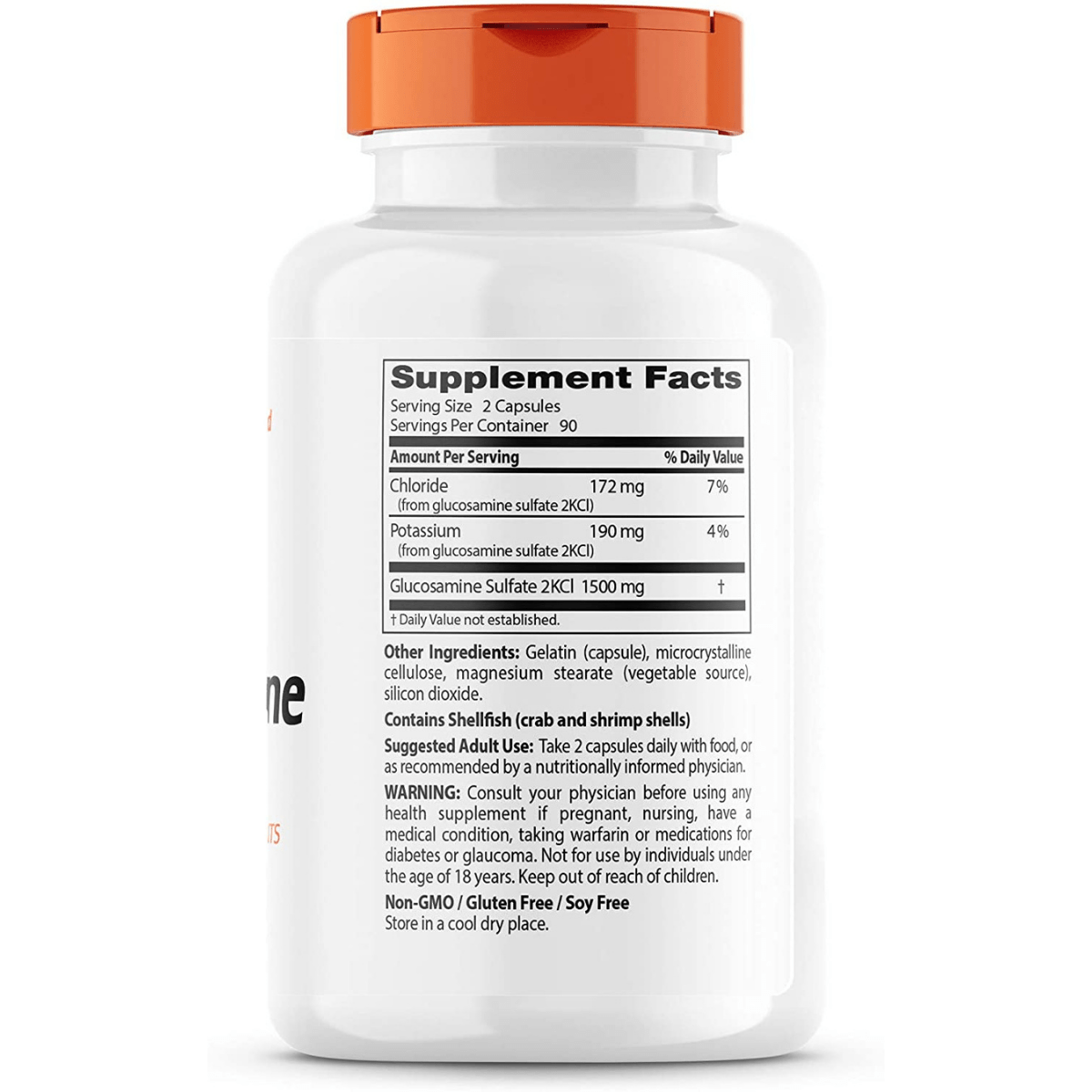 Doctor’s Best Glucosamine Sulfate - 180 Cápsulas - Haz Tu Pedido