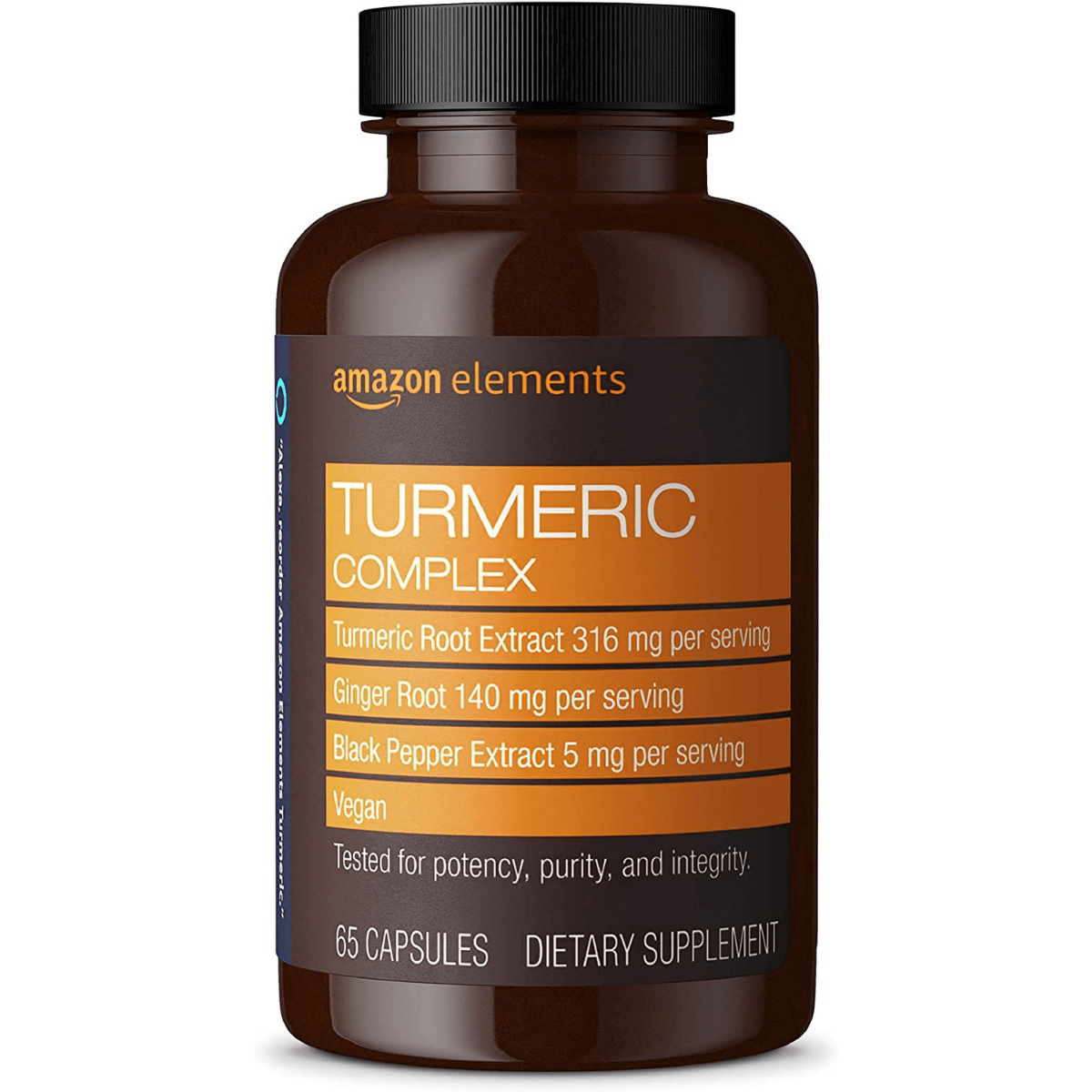 Amazon Elements Turmeric Complex - 65 Cápsulas - Haz Tu Pedido