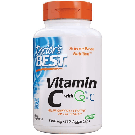 Doctor’s Best Vitamin C with Quali-C - 360 Cápsulas Vegetales - Haz Tu Pedido