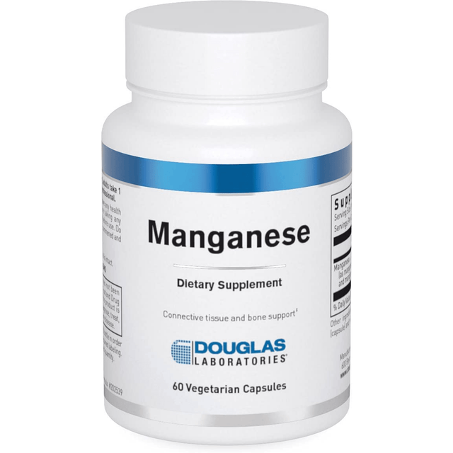 Douglas Laboratories Manganese - 60 Cápsulas Vegetarianas - Haz Tu Pedido