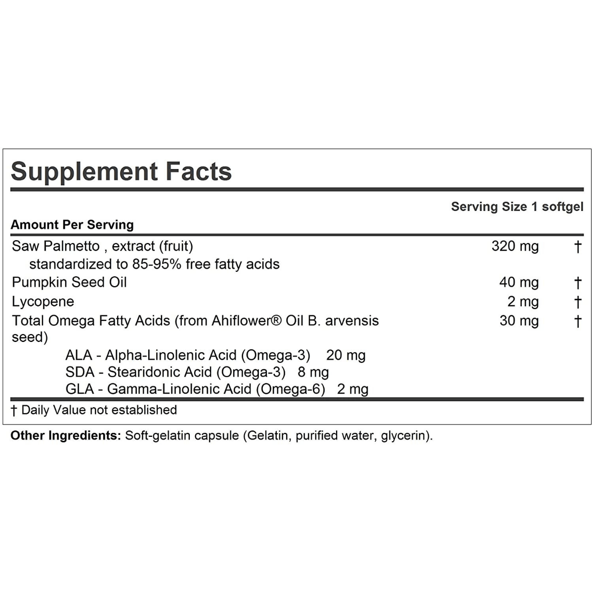 Andrew Lessman Prostate Support With Saw Palmetto - Lycopene - Haz Tu Pedido