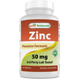 Best Naturals Zinc Gluconate - 240 Tabletas - Haz Tu Pedido