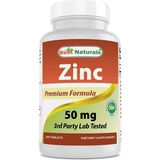 Best Naturals Zinc Gluconate - 240 Tabletas - Haz Tu Pedido