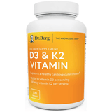 Dr.Berg D3 & K2 Vitamin - 120 Cápsulas - Haz Tu Pedido