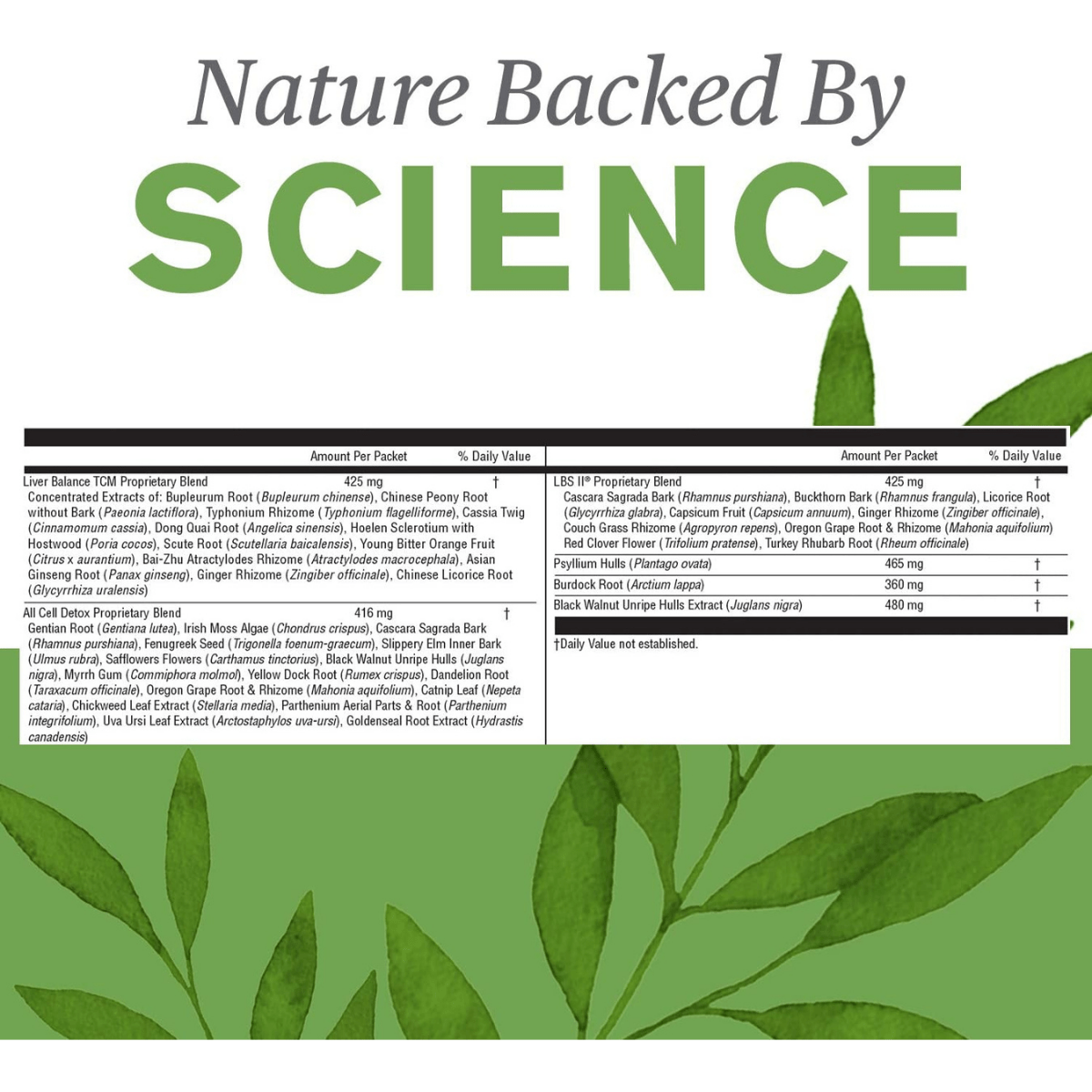 Nature's Sunshine Tiao He Herbal Cleanse - 30 Paquetes - Haz Tu Pedido