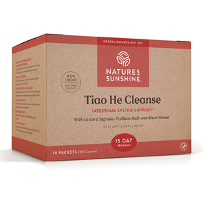 Nature's Sunshine Tiao He Herbal Cleanse - 30 Paquetes - Haz Tu Pedido