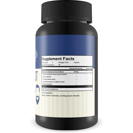 Better Beard Club Testosterone - 60 Cápsulas - Haz Tu Pedido