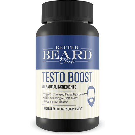 Better Beard Club Testosterone - 60 Cápsulas - Haz Tu Pedido