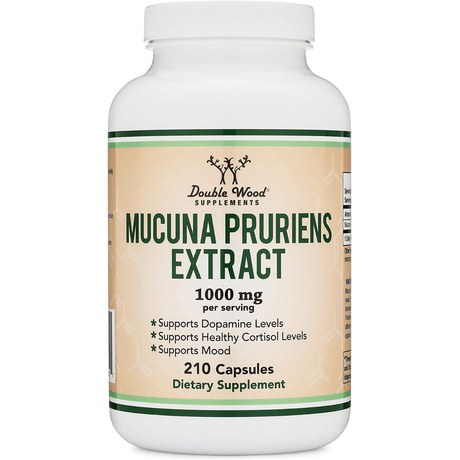 Double Wood Mucuna Pruriens Extract - 210 Cápsulas - Haz Tu Pedido