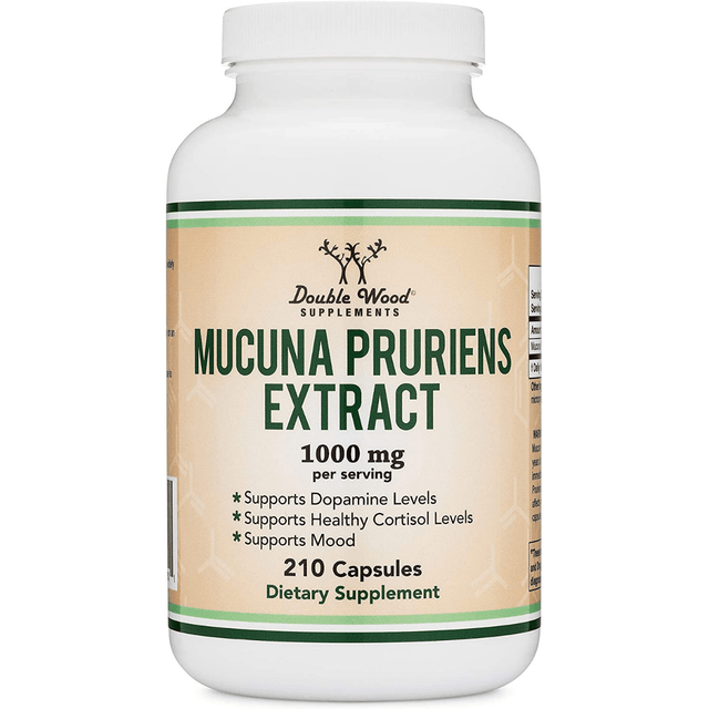 Double Wood Mucuna Pruriens Extract - 210 Cápsulas - Haz Tu Pedido