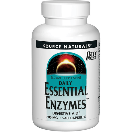 Source Naturals Essential Enzymes 500mg - Haz Tu Pedido