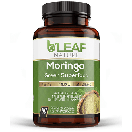 BLEAF NATURE Moringa Organic - Cápsulas Vegetarianas - Haz Tu Pedido