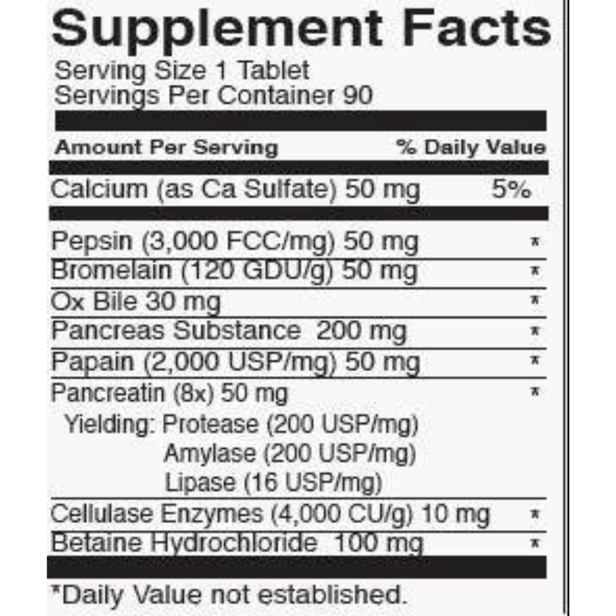 LionHeart Supplements Digestive Enzymes - Haz Tu Pedido