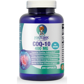 Foxxy Doc Coenzyme Q10 - 200 Cápsulas - Haz Tu Pedido