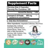 Foxxy Doc Coenzyme Q10 - 200 Cápsulas - Haz Tu Pedido