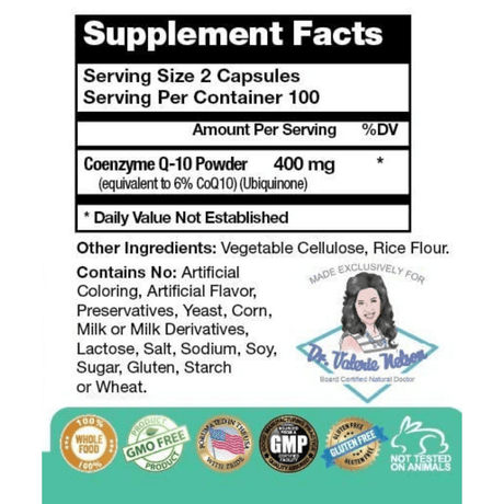 Foxxy Doc Coenzyme Q10 - 200 Cápsulas - Haz Tu Pedido