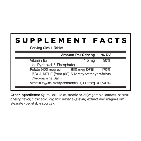 Jarrow Formulas Methyl B-12 & Methyl Folate - 100 Tablets - Haz Tu Pedido