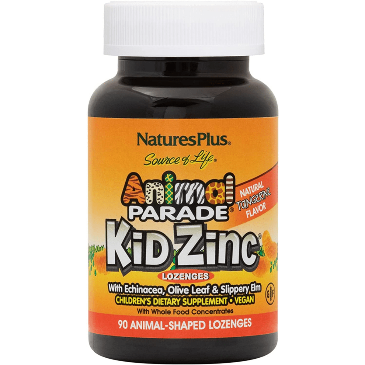 Natures Plus Zinc - Mandarina - 90 Tabletas - Haz Tu Pedido