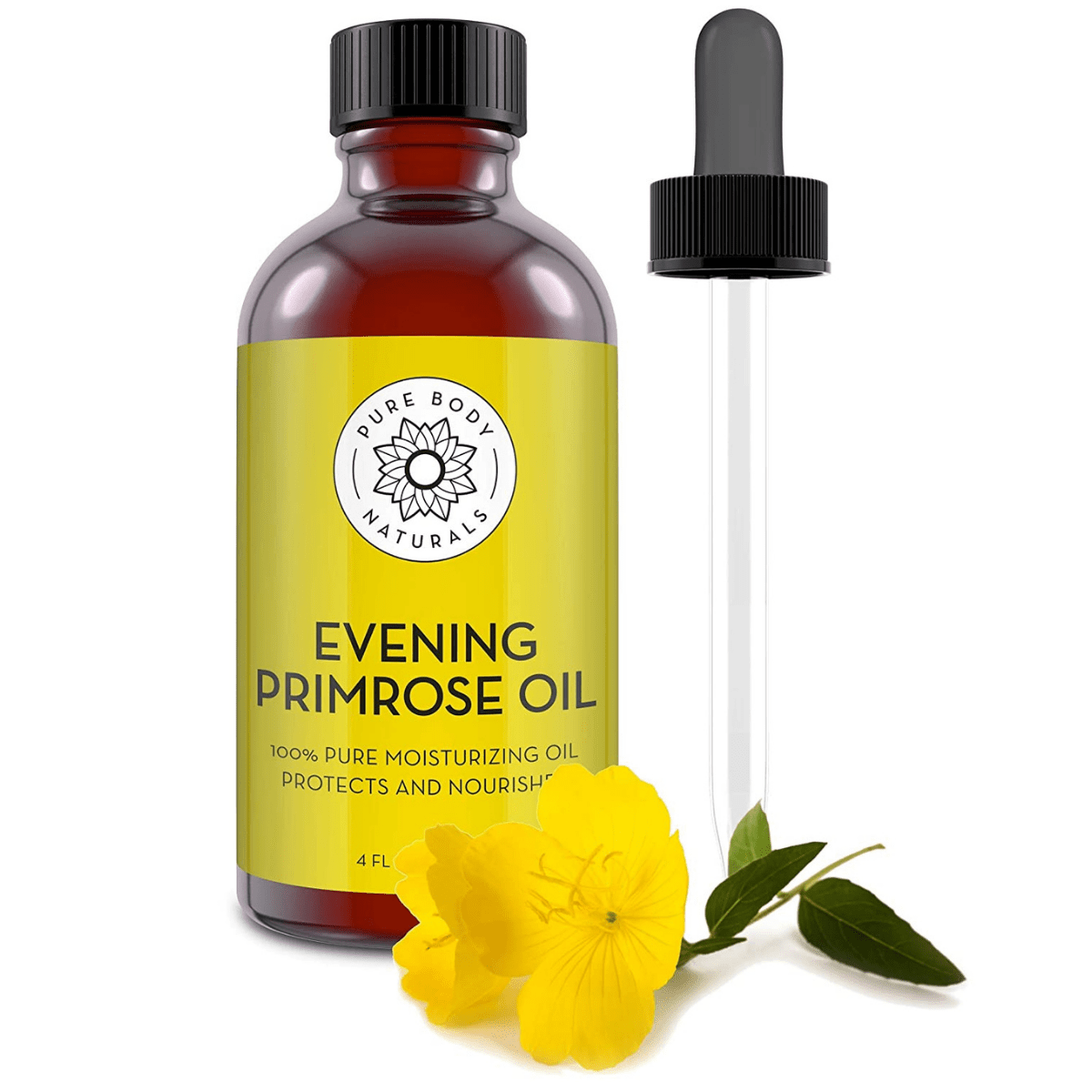 Pure Body Naturals Evening Primrose Oil - 118 ml - Haz Tu Pedido