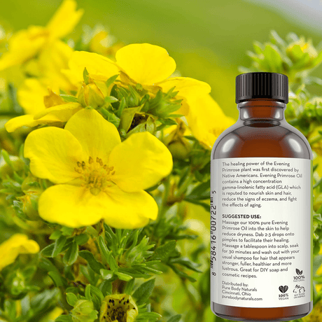 Pure Body Naturals Evening Primrose Oil - 118 ml - Haz Tu Pedido