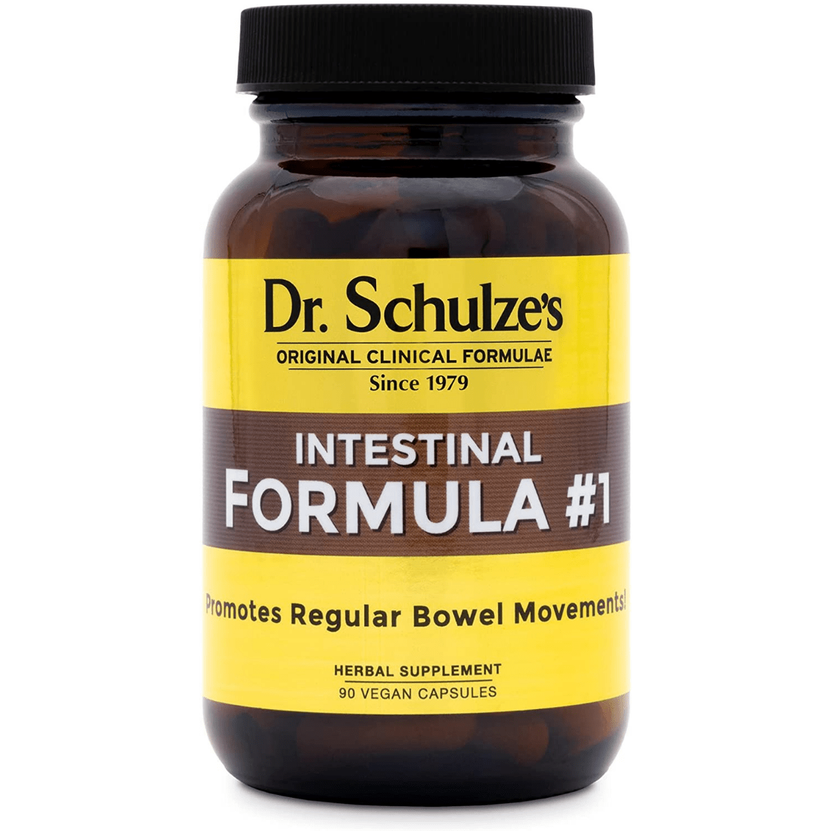 Dr. Schulze's Intestinal Formula #1 Colon Support - 90 Cápsulas Veganas - Haz Tu Pedido