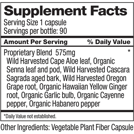Dr. Schulze's Intestinal Formula #1 Colon Support - 90 Cápsulas Veganas - Haz Tu Pedido