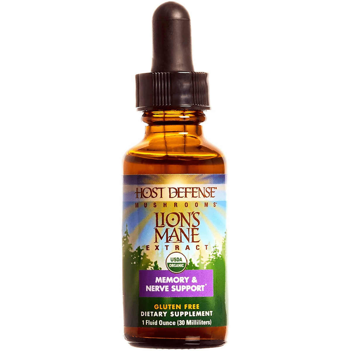 Host Defense Lion's Mane Extract - 30 ml - Haz Tu Pedido