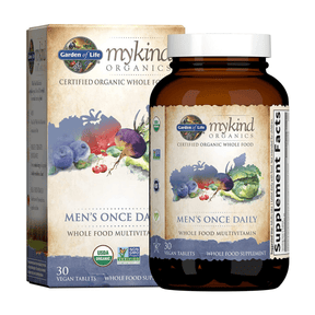 Garden of Life Multivitamin For Men - 30 Tabletas Veganas - Haz Tu Pedido