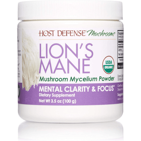 Host Defense Lions Mane Mushroom Powder - 100 g - Haz Tu Pedido