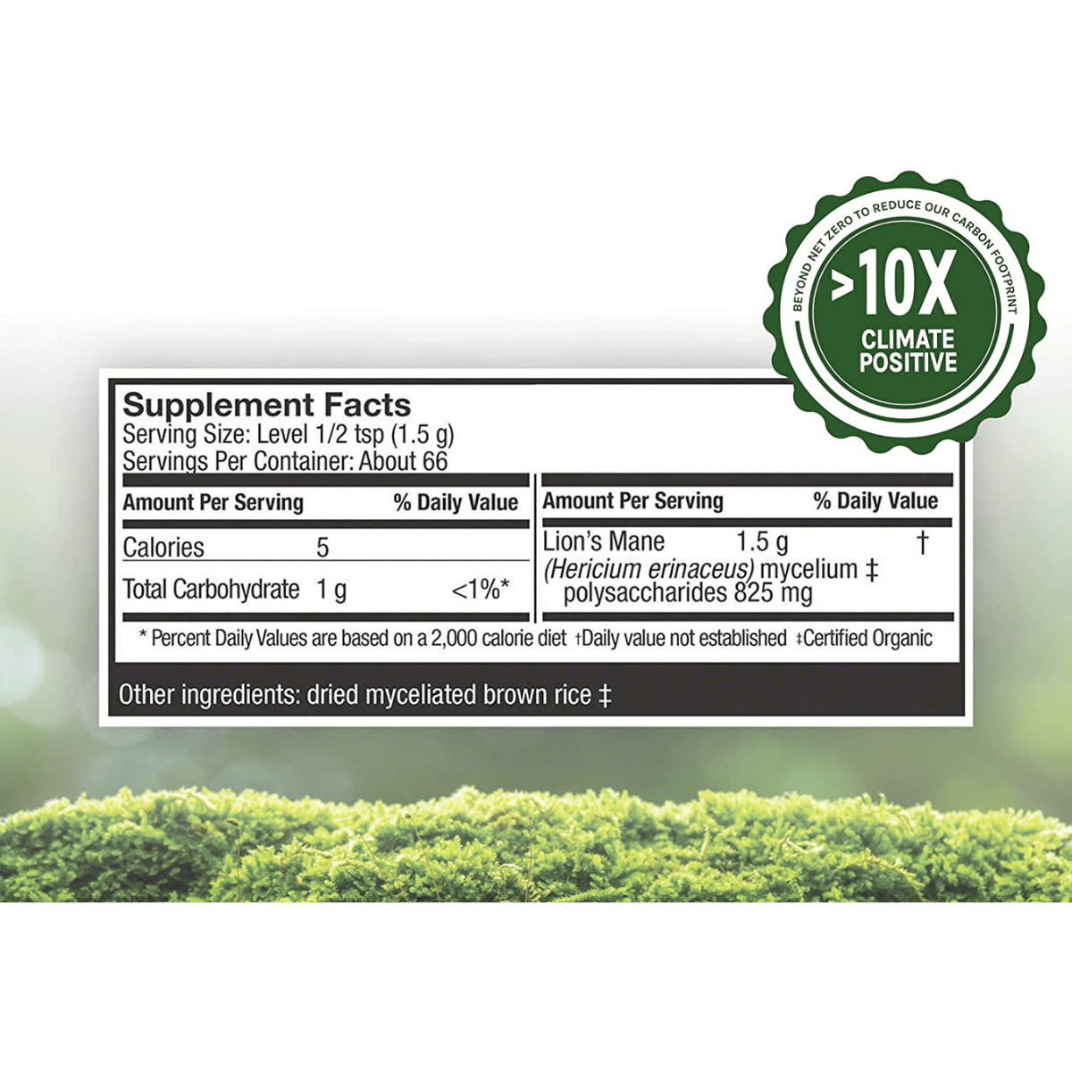 Host Defense Lions Mane Mushroom Powder - 100 g - Haz Tu Pedido