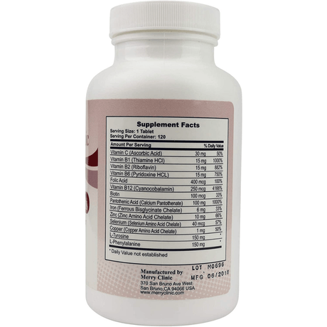 Merry Clinic Viti-Nutrients - 120 Tabletas - Haz Tu Pedido