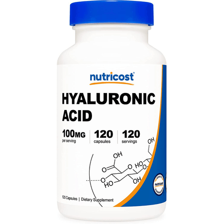 Nutricost  Hyaluronic Acid - 120 Cápsulas - Haz Tu Pedido