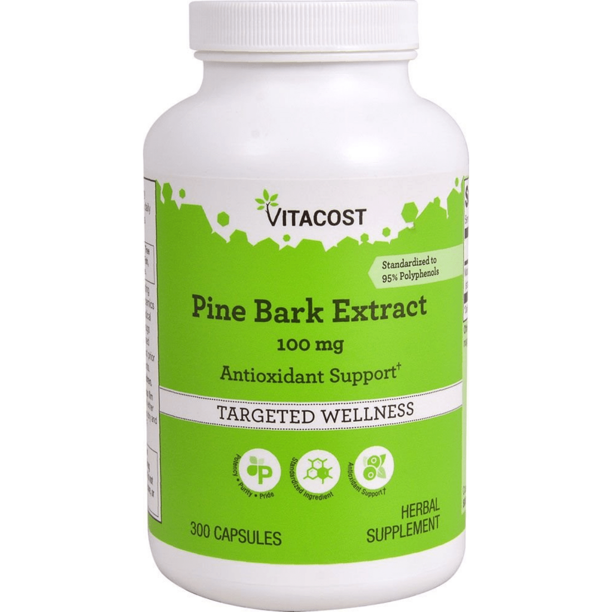 Vitacost Pine Bark Extract - 300 Cápsulas - Haz Tu Pedido
