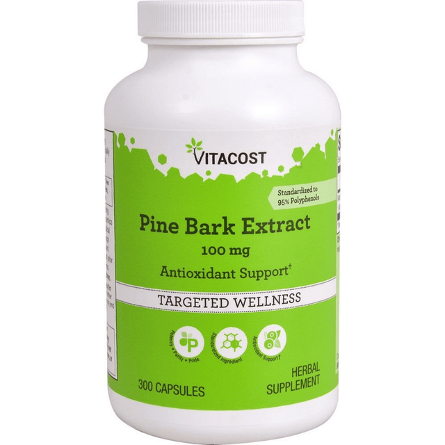 Vitacost Pine Bark Extract - 300 Cápsulas - Haz Tu Pedido