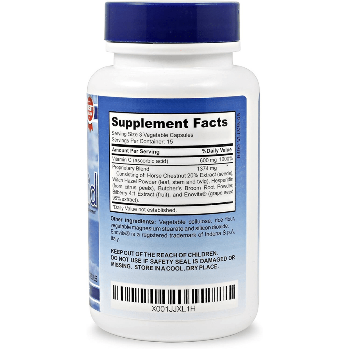 HemRid Max Hemorrhoid Relief - 45 Cápsulas Vegetales - Haz Tu Pedido