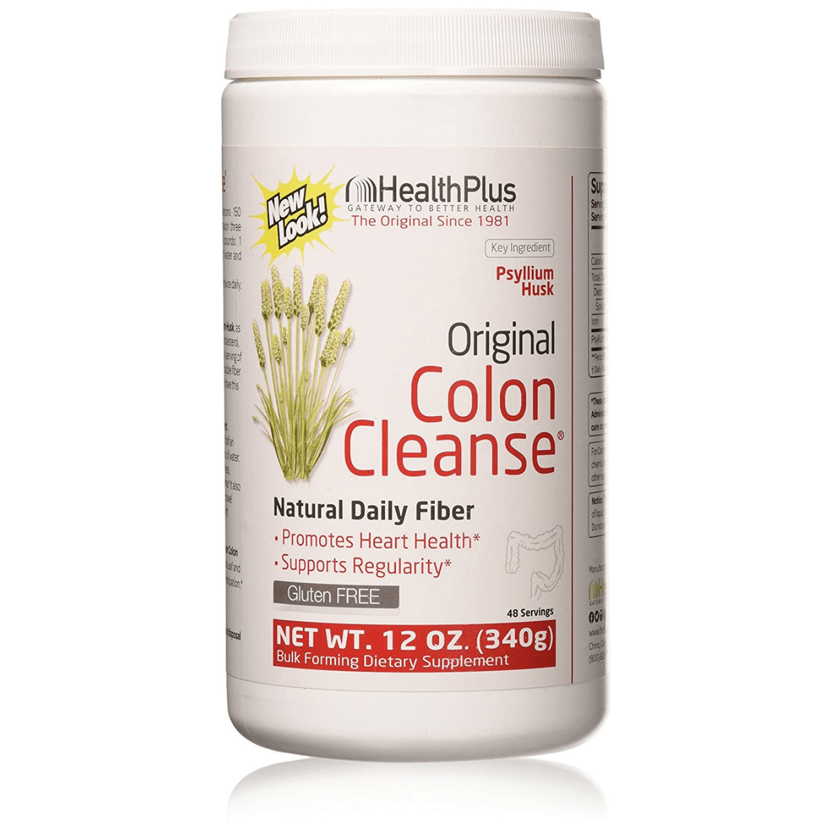 Health Plus Colon Cleanse Psyllium - 340 g - Haz Tu Pedido