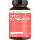 Further Food Organic Ashwagandha 1325mg - 120 Cápsulas Vegetarianas - Haz Tu Pedido