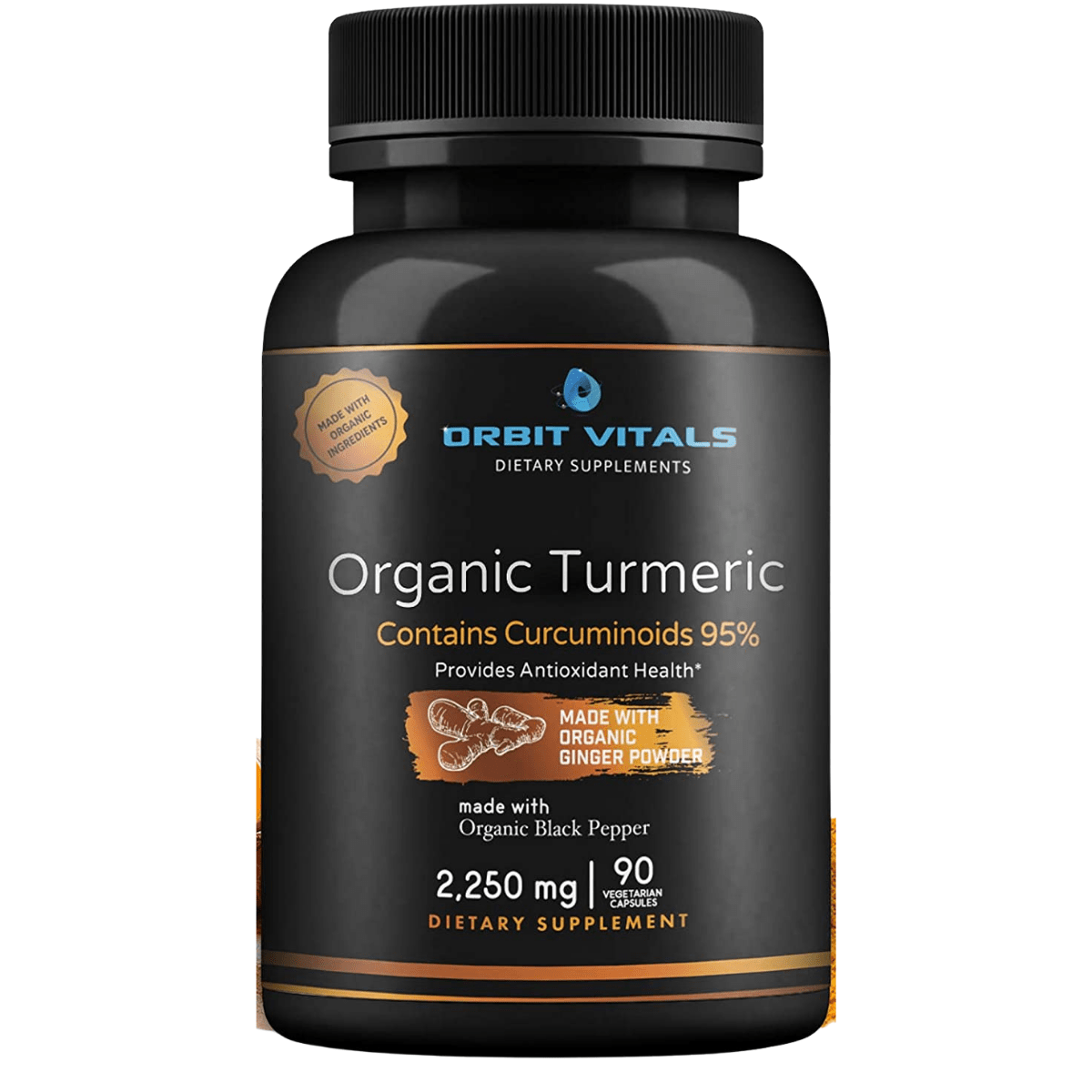 Cúrcuma con Jengibre - 90 Cápsulas Veganas - Haz Tu Pedido