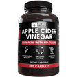 Pure Organic Ingredients Apple Cider Vinegar - 365 Cápsulas - Haz Tu Pedido