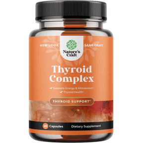 Natures Craft Thyroid Support - 60 Cápsulas - Haz Tu Pedido
