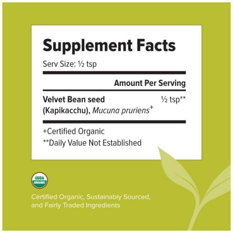 Banyan Botanicals Kapikacchu Mucuna Pruriens - 227 g - Haz Tu Pedido