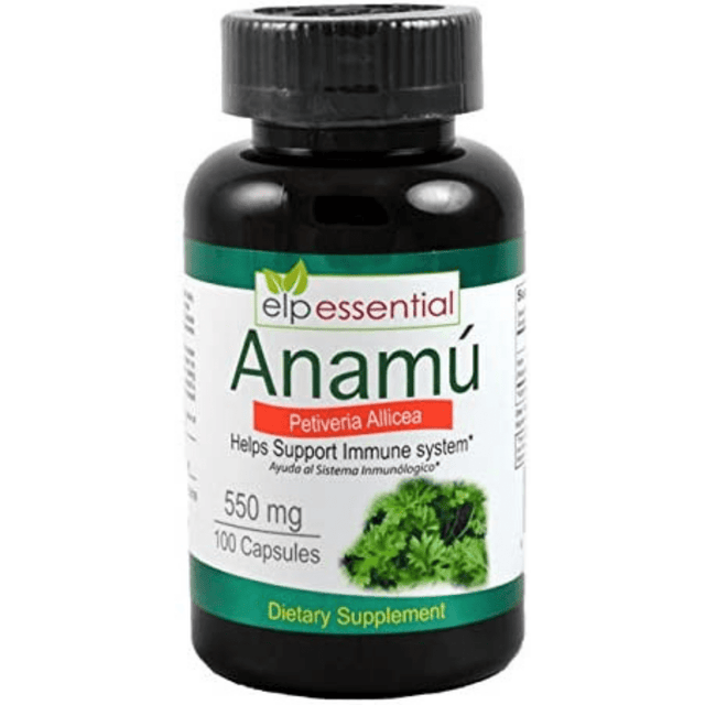 ELP Essential Anamu Petiveria Allicea - 100 Cápsulas - Haz Tu Pedido