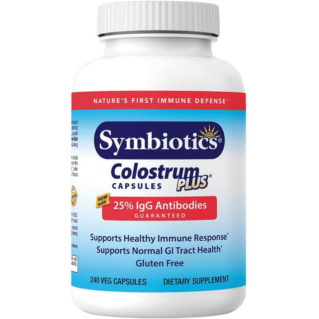Symbiotics Colostrum  Plus - 240 Cápsulas Veganas - Haz Tu Pedido